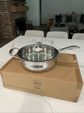 Princess House Stainless  steel Saute  PAN..